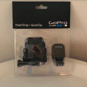 Brand new GoPro Head Strap + QuickClip